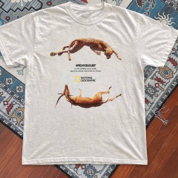 Gildan Other - National Geographic Cheetah Graphic Tee T-Shirt